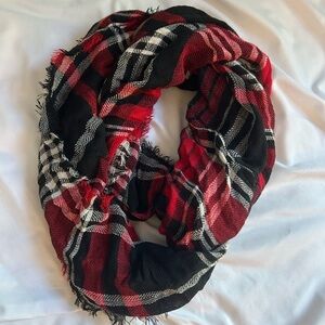 Cato flannel infinity scarf